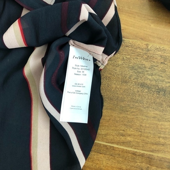 𝅺inwear Nikolina Georgette Striiped Blouse - Picture 12 of 16